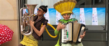 Bien und Blum beim Eingemeindungsfest in Ingelheim 2019